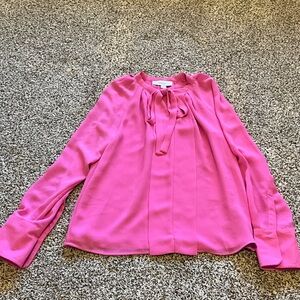 CeCe Vibrant Pink Women's Blouse